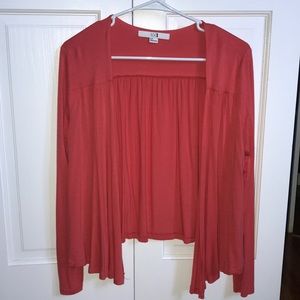 Forever 21 Orange Cardigan